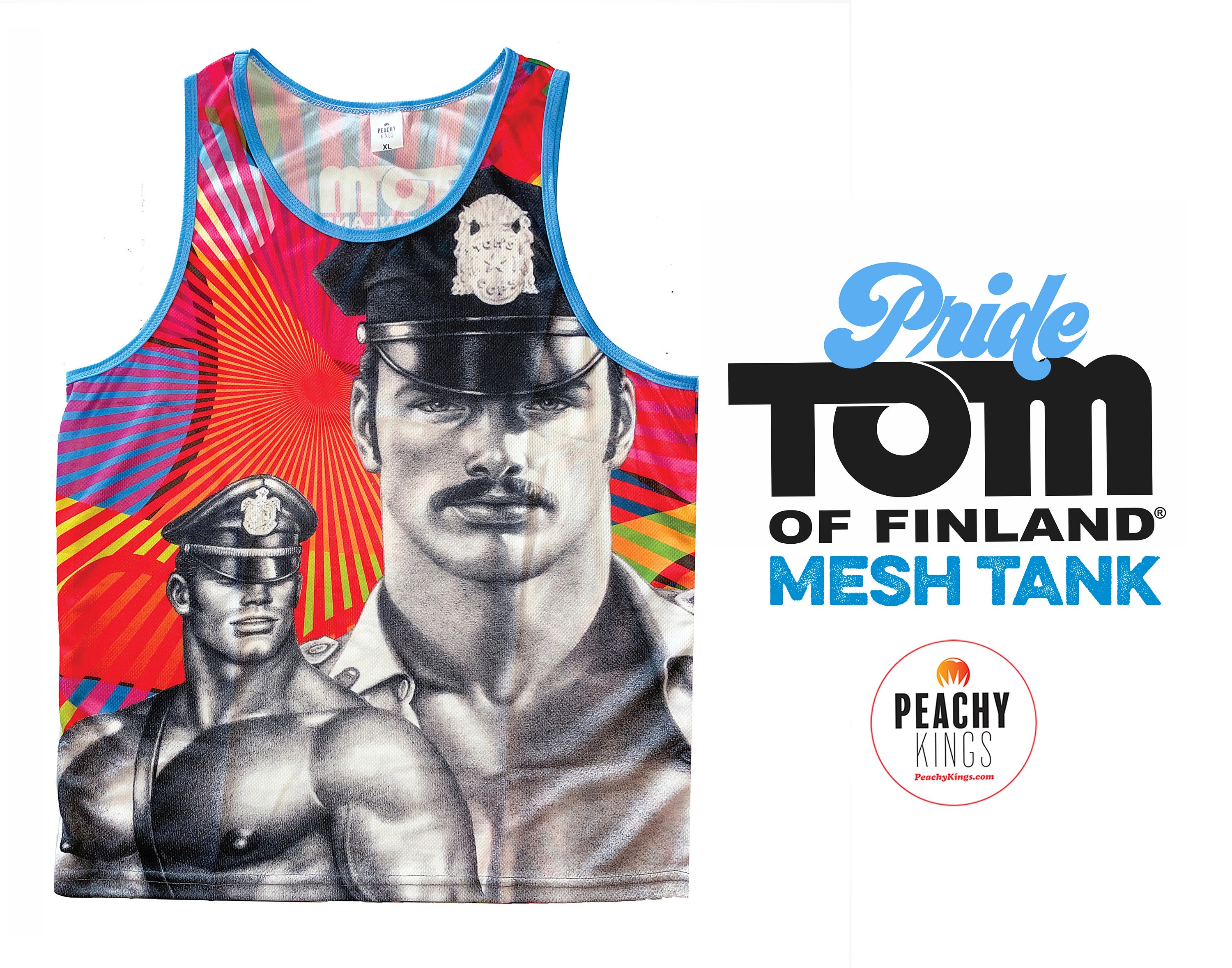 Tom of Finland Sailor Mesh Tank Top