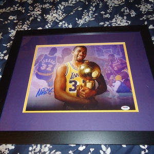 Magic Johnson Authentic Autographed 11x14 Photo Los Angeles Lakers