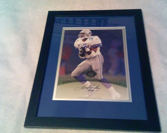 Herschel Walker Autographed 8x10 Photo Framed & Matted Dallas Cowboys