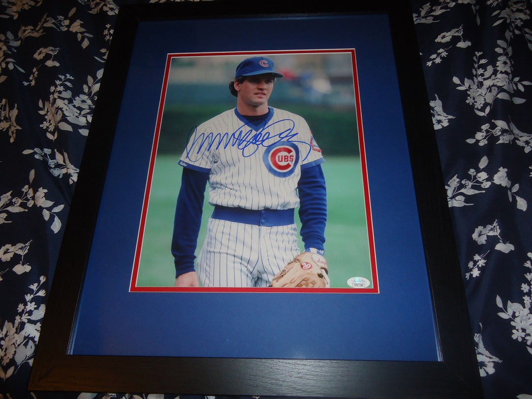 Ryne Sandberg Autographed 11x14 Photo Framed & Matted Chicago Cubs - Etsy
