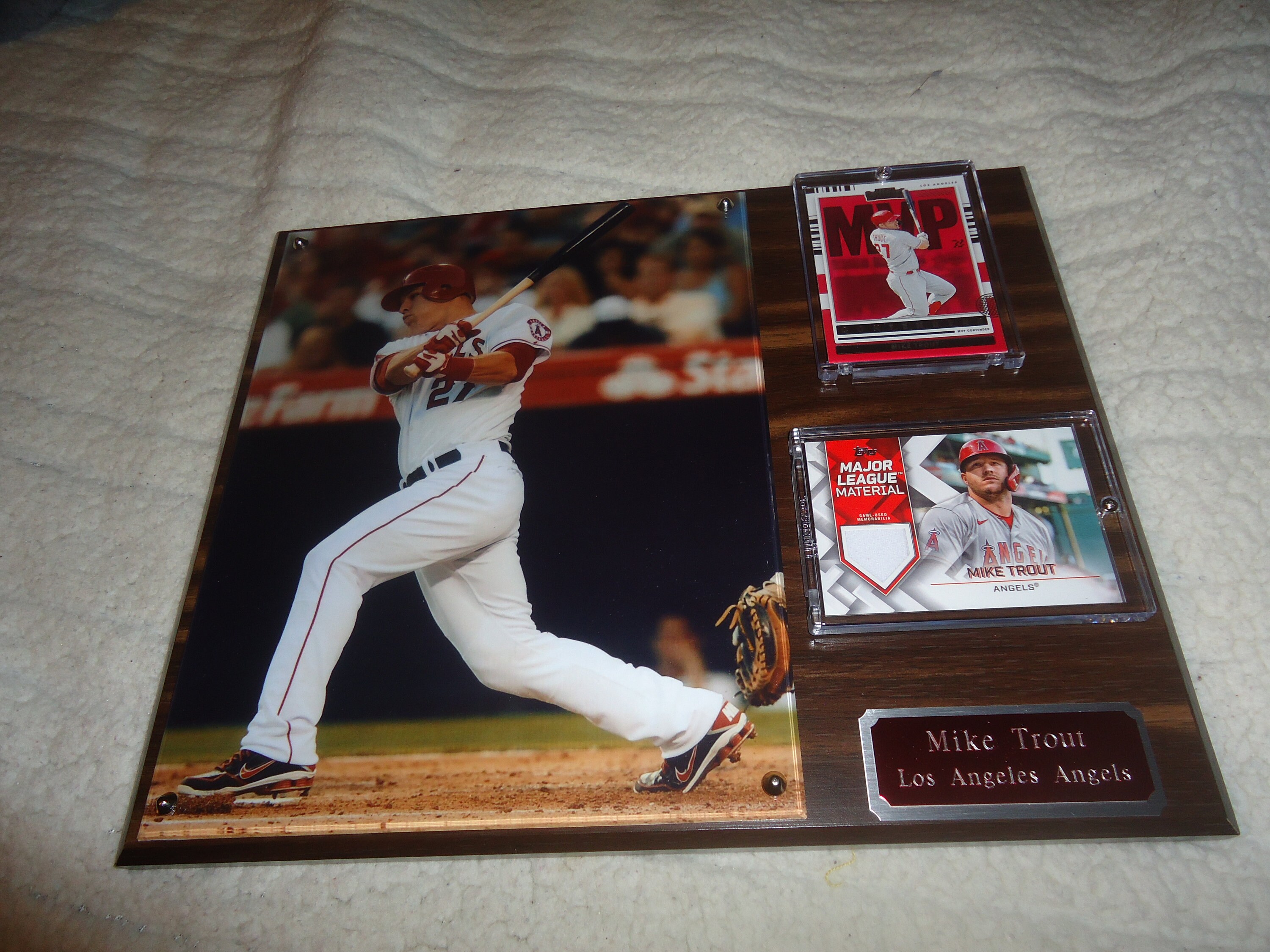 Mike trout jersey card cheap