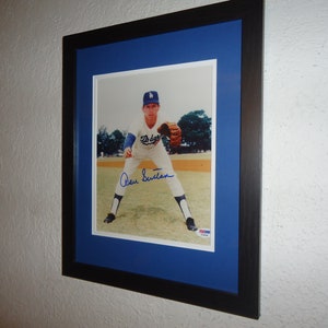 Don Sutton Autographed 8x10 Photo Los Angeles Dodgers Hall of Famer
