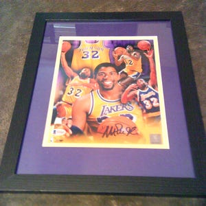Magic Johnson authentische signierte 8x10 Foto Los Angeles Lakers