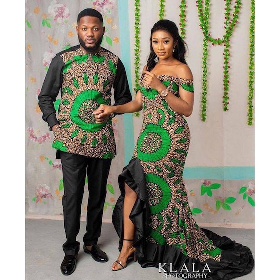 Ensemble pagne africaine pour mariage discount