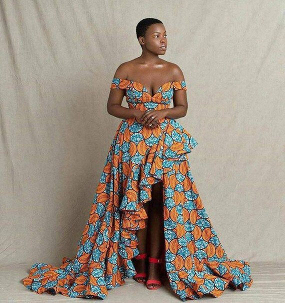 ankara long dresses