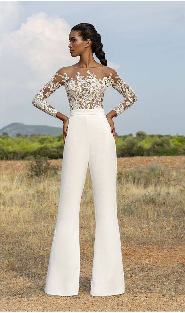 Hochzeit Overall Prom Overall Braut Jumpsuit Etsy