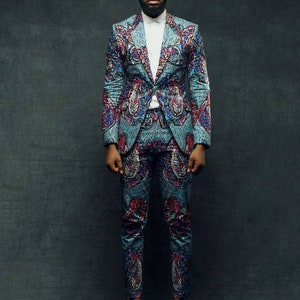 African men suit, Ankara suit, African men