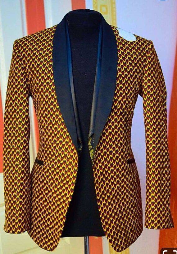 African Print Suit, Men's Suit, Men's Outfit, Ankara Men Suit, Dashiki