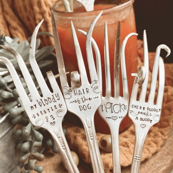 Pickle Forks Etsy