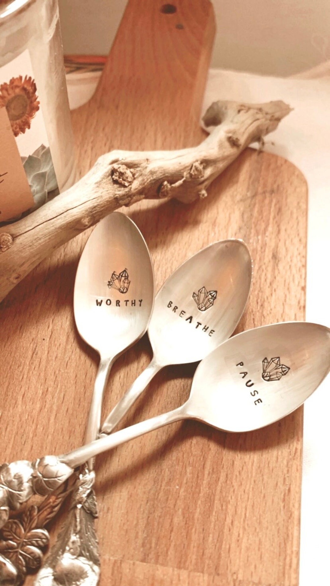 MANTRA TEASPOONS, Manifest Your Worth, Going Through Hard Times
