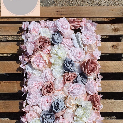 Artificial Flower Wall Panels 60x40 Flower Panels Peony/grass Etsy UK