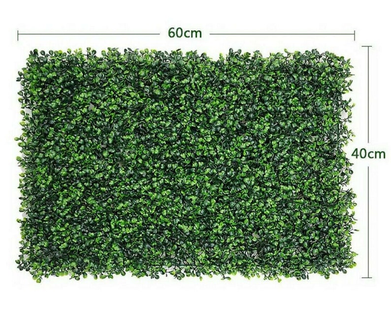 Artificial Grass panels 60cm x 40cm wall l Assorted Colours Grass Panel