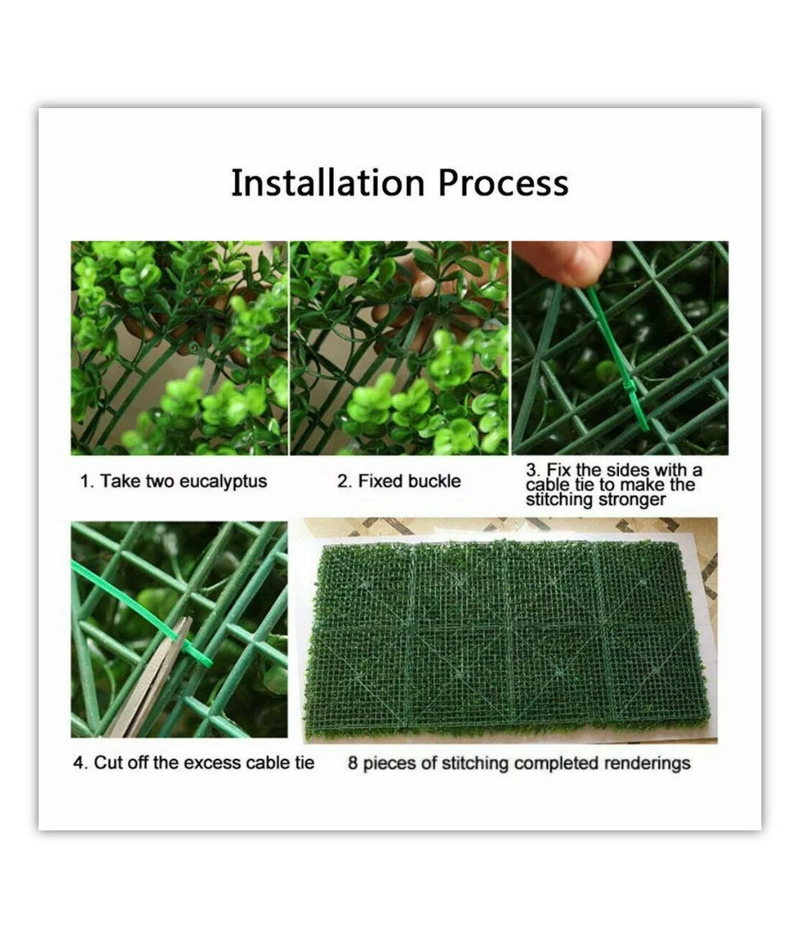 Artificial Grass Panels 60cm X 40cm Wall Greenery Panels Etsy UK