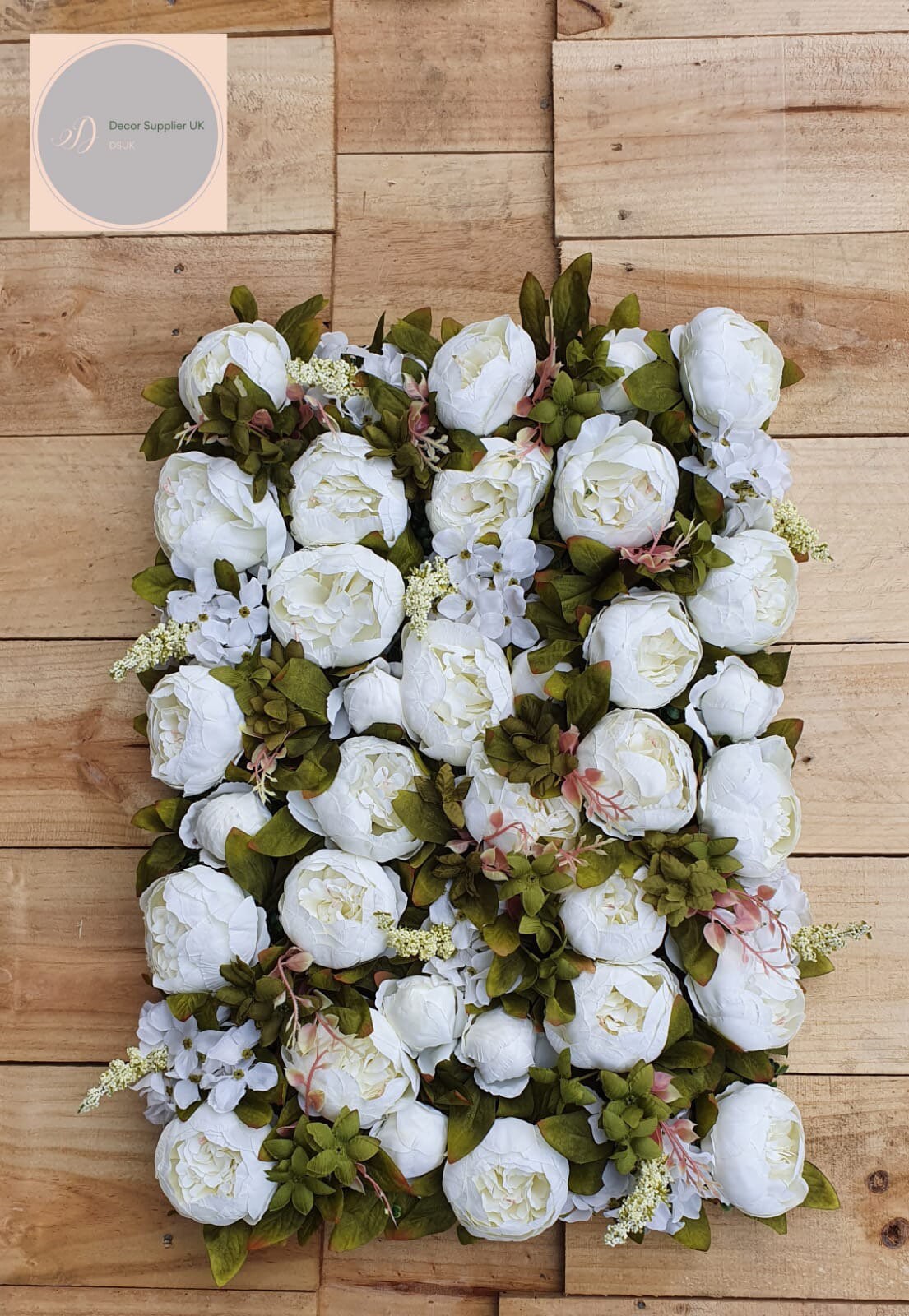 Artificial flower wall panels 60x40cm Etsy