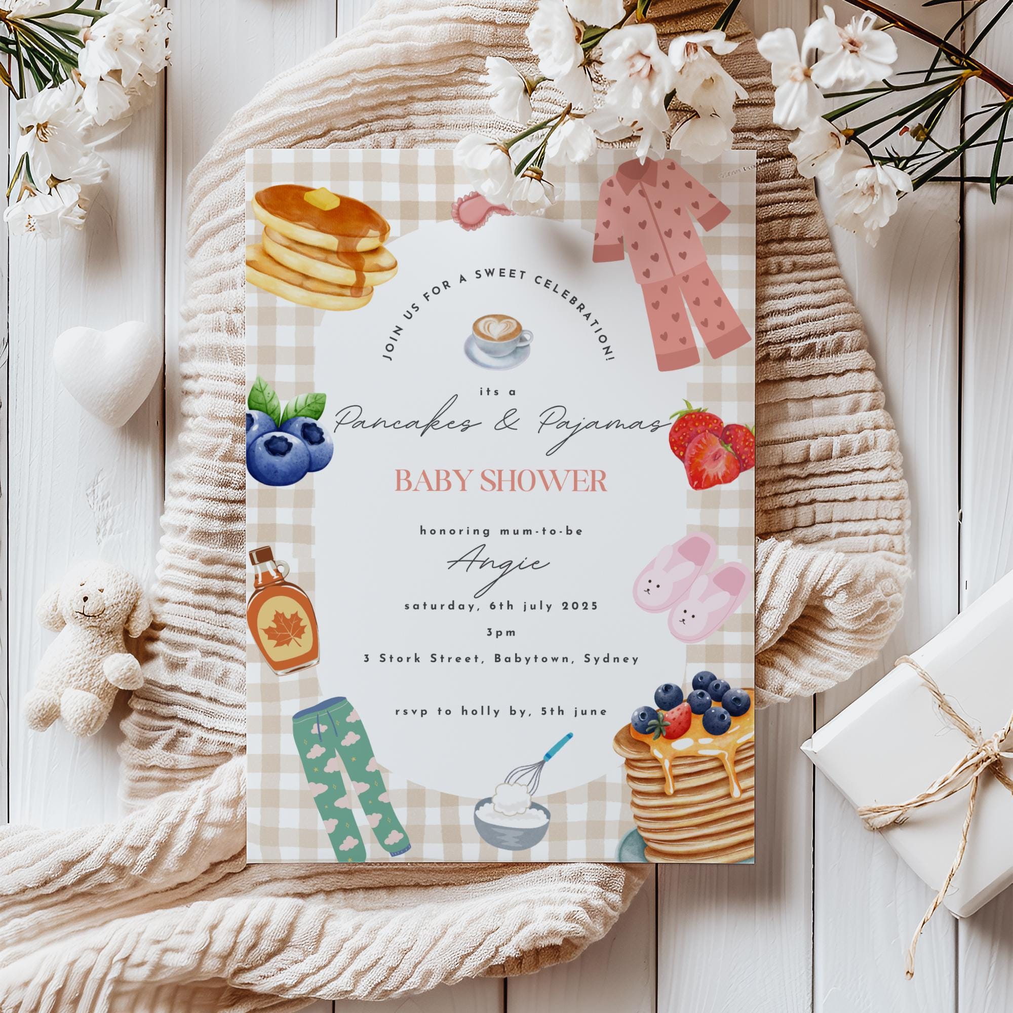 Pajama Baby Shower UK