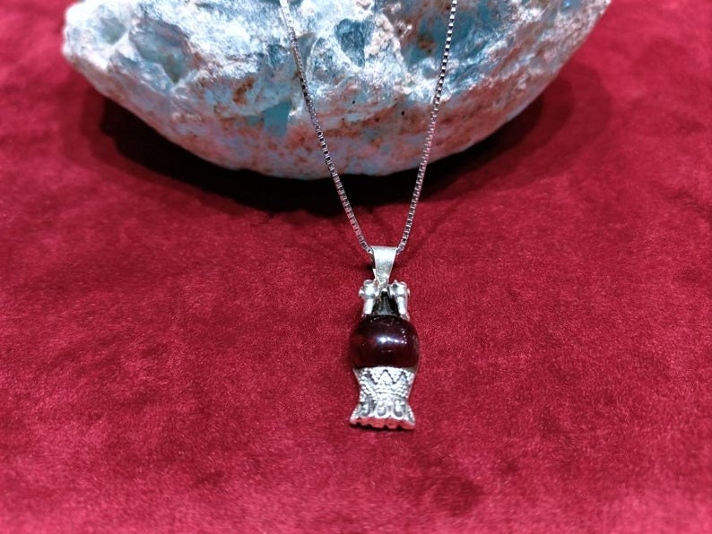 Ramses ii famous amulet necklace sterling silver pharaonic pendant pharaonic jewelry