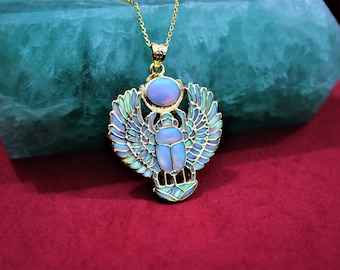 Mens necklace Glamour Fashion Egyptian Scarab Necklace Egyptian Necklace Egyptian Glass Pendant Necklace Mens necklace Glamour Fashion Egyptian Scarab Necklace Egyptian Necklace Egyptian Glass Pendant Necklace