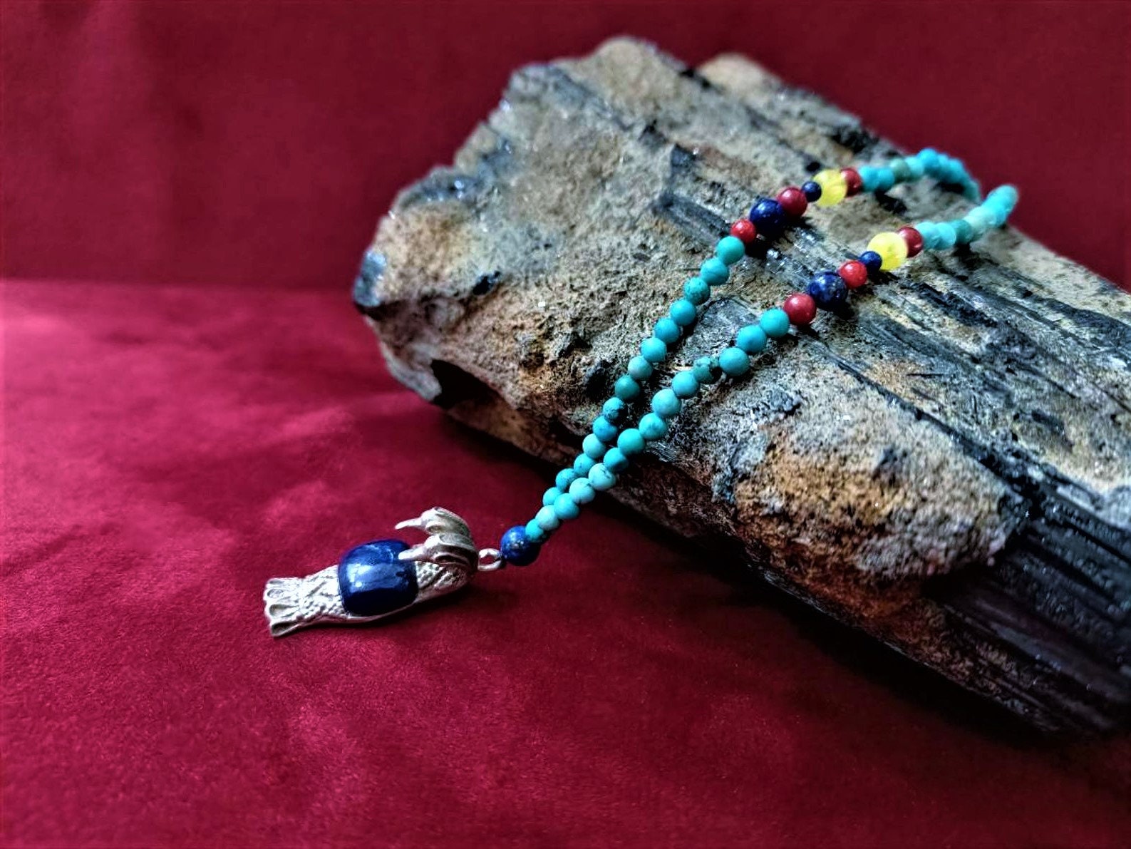 Ramses ii Famous Amulet Necklace Sterling Silver Pharaonic Etsy