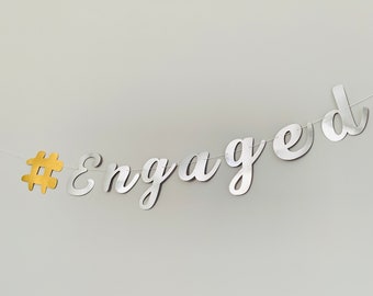 Banner verlovingsfeest| Banner vrijgezellenfeest