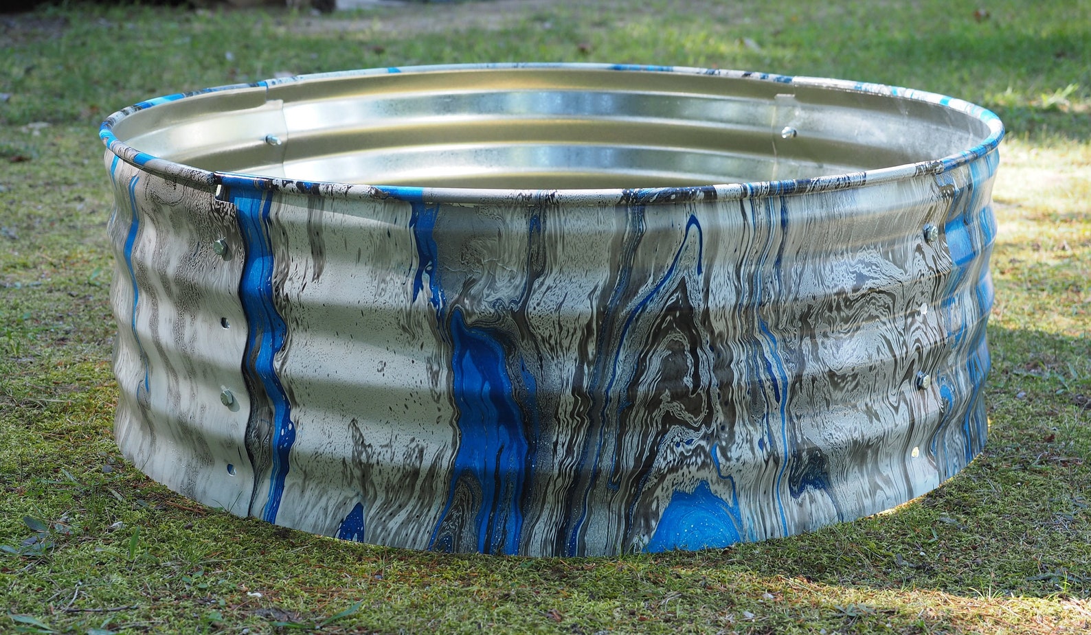 Custom Raised Garden Ring Metal Raised Garden Bed Metal Etsy