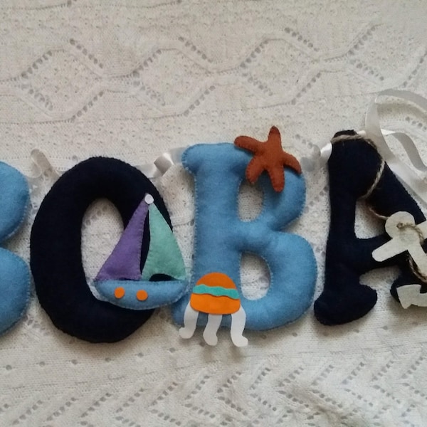 Personalized banner name, kids room decoration, wall decor, girls decor, boys decor, bedroom,kids room, perfect gift for newborn,