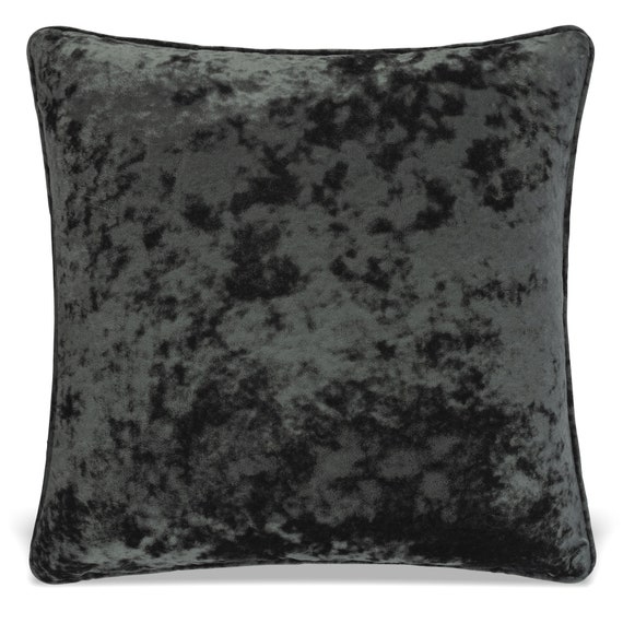 crushed velvet throw pillows