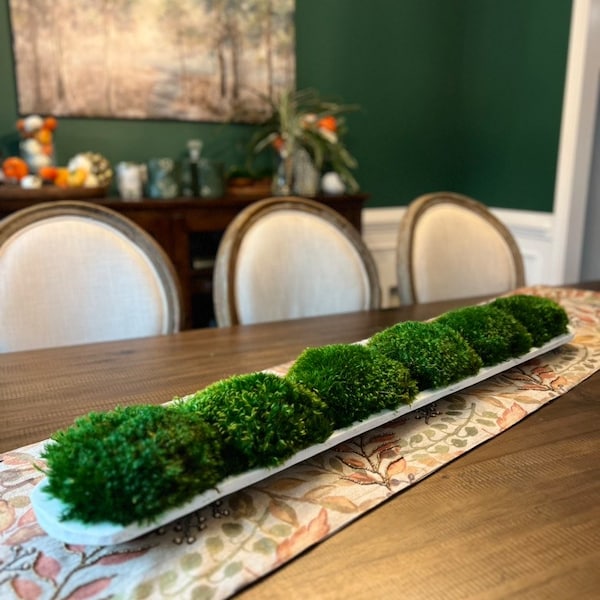 Moss Centerpiece Etsy