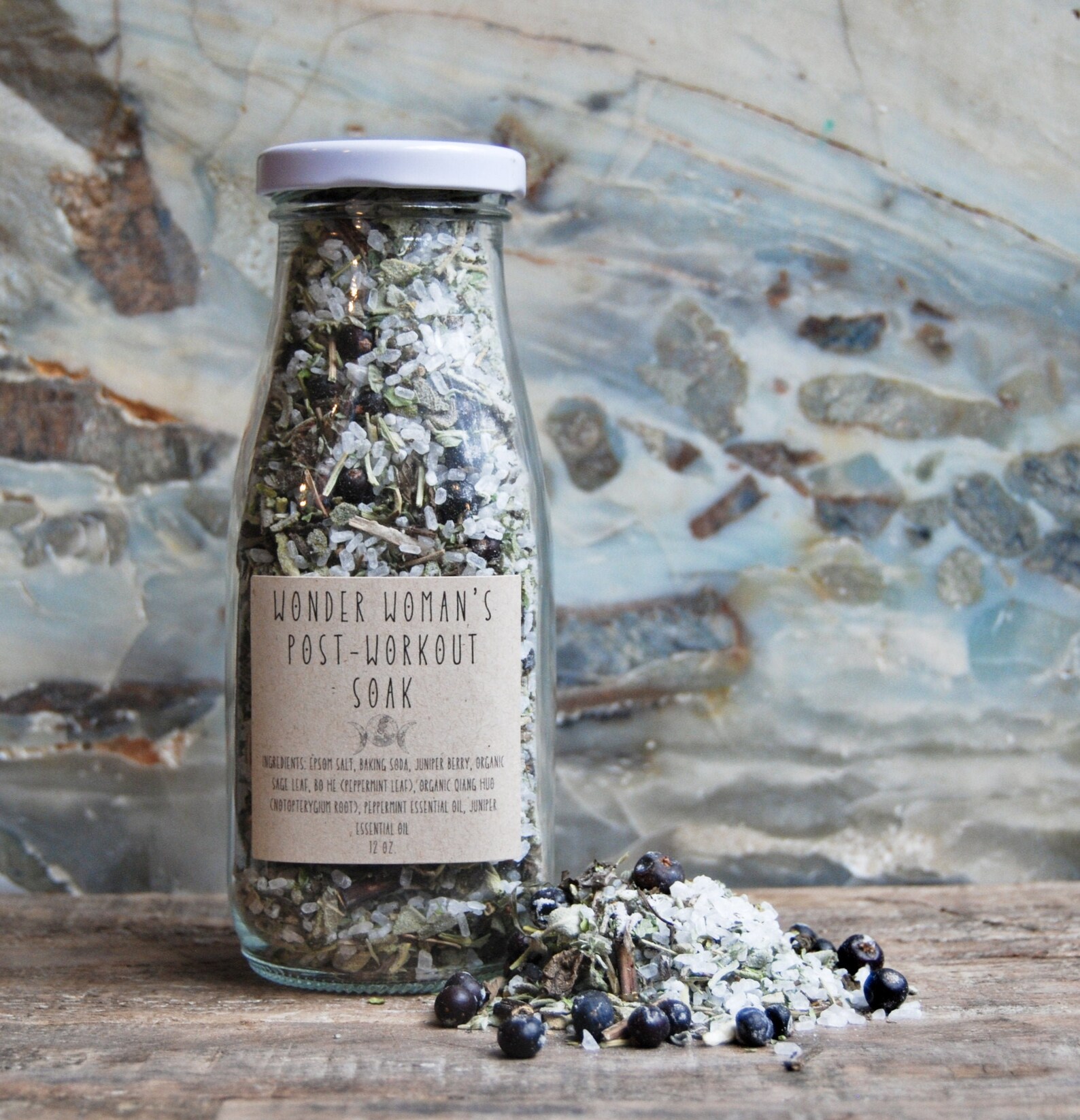 Wonder Woman's Postworkout Soak Therapeutic Herbal Bath Etsy