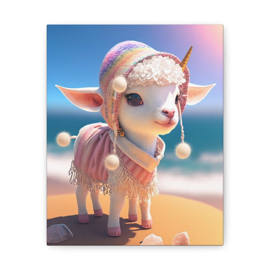Children's Room Wall Art 3D Print Wall Art on Canvas 3D - Etsy