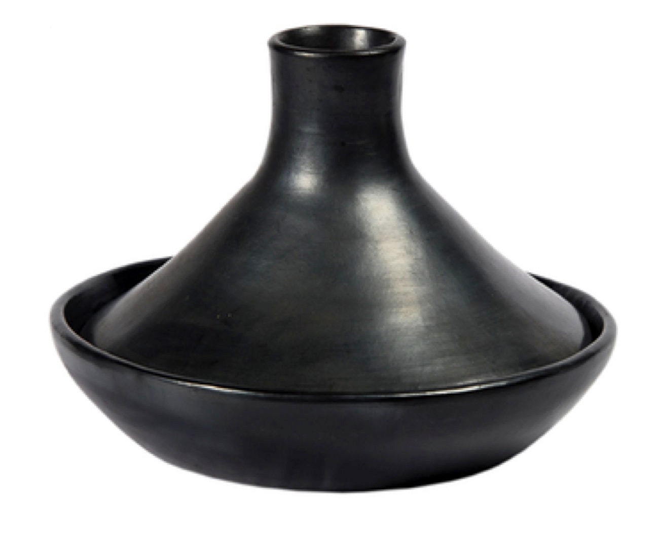 tajine tajine en argile noire 100 % fait main diamètre 28, 4 cm | 11, 4 cm de haut, sans émaillé, fabriqué à la chamba, tolima, colombie