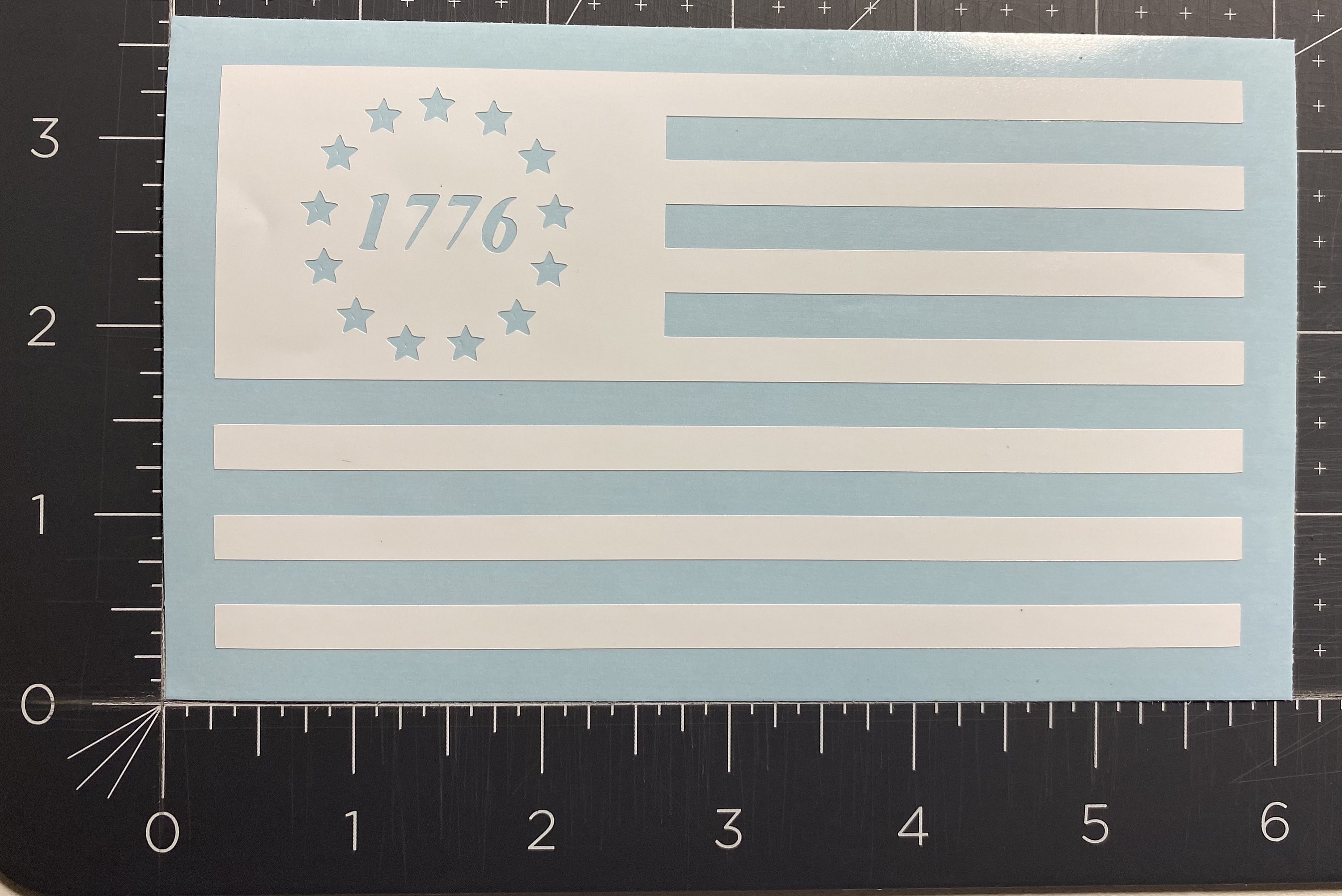 1776 American Flag Vinyl Sticker Decal Laptop Bumper - Etsy