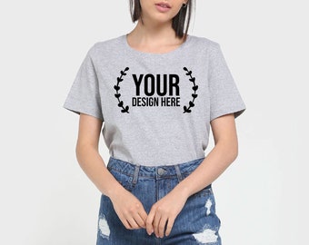 Gray Shirt Etsy