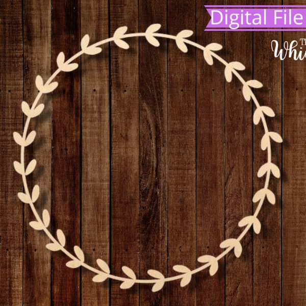 Vine SVG, Floral Vine Cut Files for Laser, Digital File