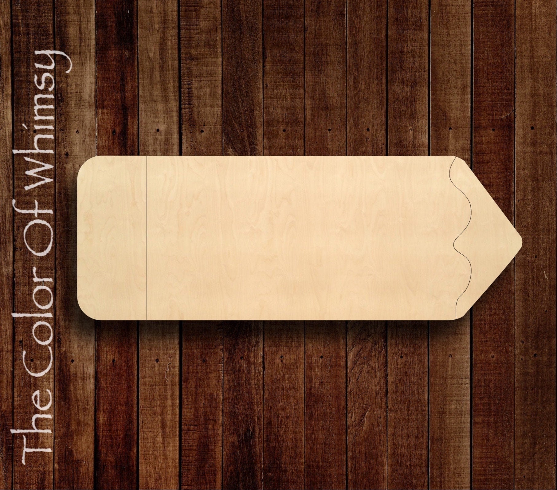 Back to School Pencil Door Hanger Blank, Wood Cutouts for Teacher, Unfinished Wood Shape, Paint Party, Wreath or Sign Attachments