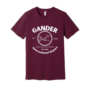 Koszulka unisex Gander International Airport