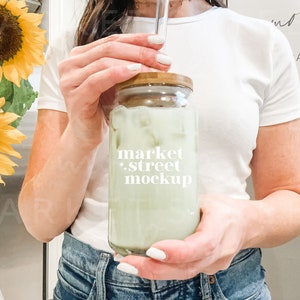 Glass Can Mockup, Beer Can Mockup, Tumbler Mockup, Summer Mockup, Libbey Mockup, Trendy Mockup, Cup Mockup, Matcha Tea Mockup, Mock Ups
