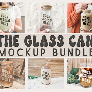 2 x Frosted Libbey Glass Mockup Beer Can Glass Mockup Iced Coffee Cup  Styled Stock Photo Wedding Photo SVG Mock Up JPG Digital Download