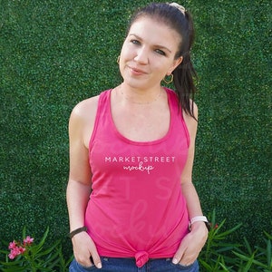 1533 Mockup, Next Level Mockup, Raspberry Mockup, Racerback Mockup, Tank Top Mockup, Summer Mockup, Shirt Mock Ups, Model Mockup