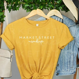 BC 3001, Heather Mustard Mockup, Easter Mockup, Bella Canvas Mock Ups, Green Shirt Mockup, Tshirt Mock Ups, Spring Mockup, Summer Mockup