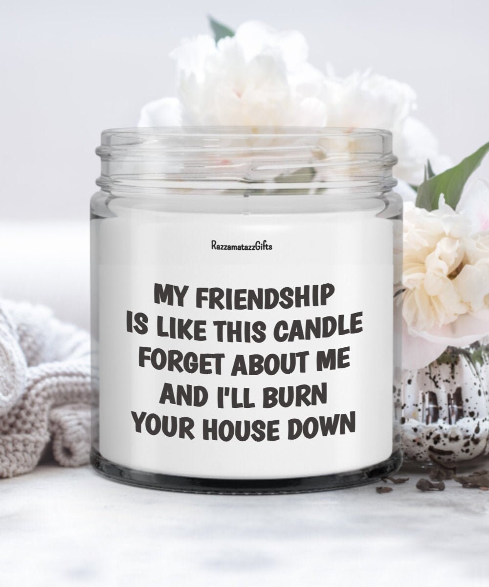 Funny Candle Gift for Friend Gift for Coworker Best Friend Etsy UK