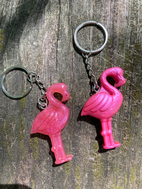 Flamingo Keychain