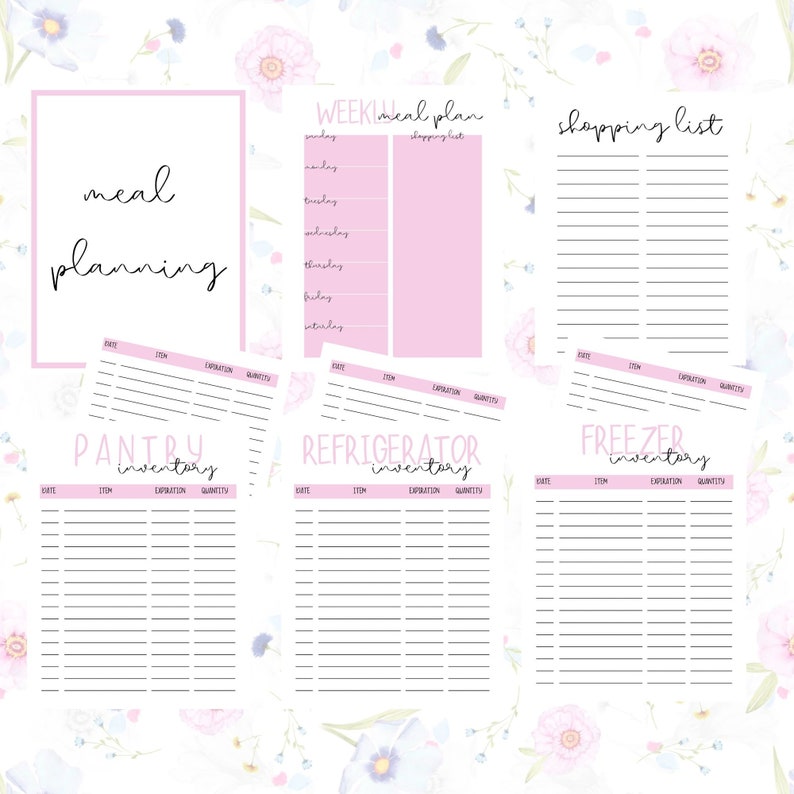 Home Management Binder Printable Home Binder Printable Etsy