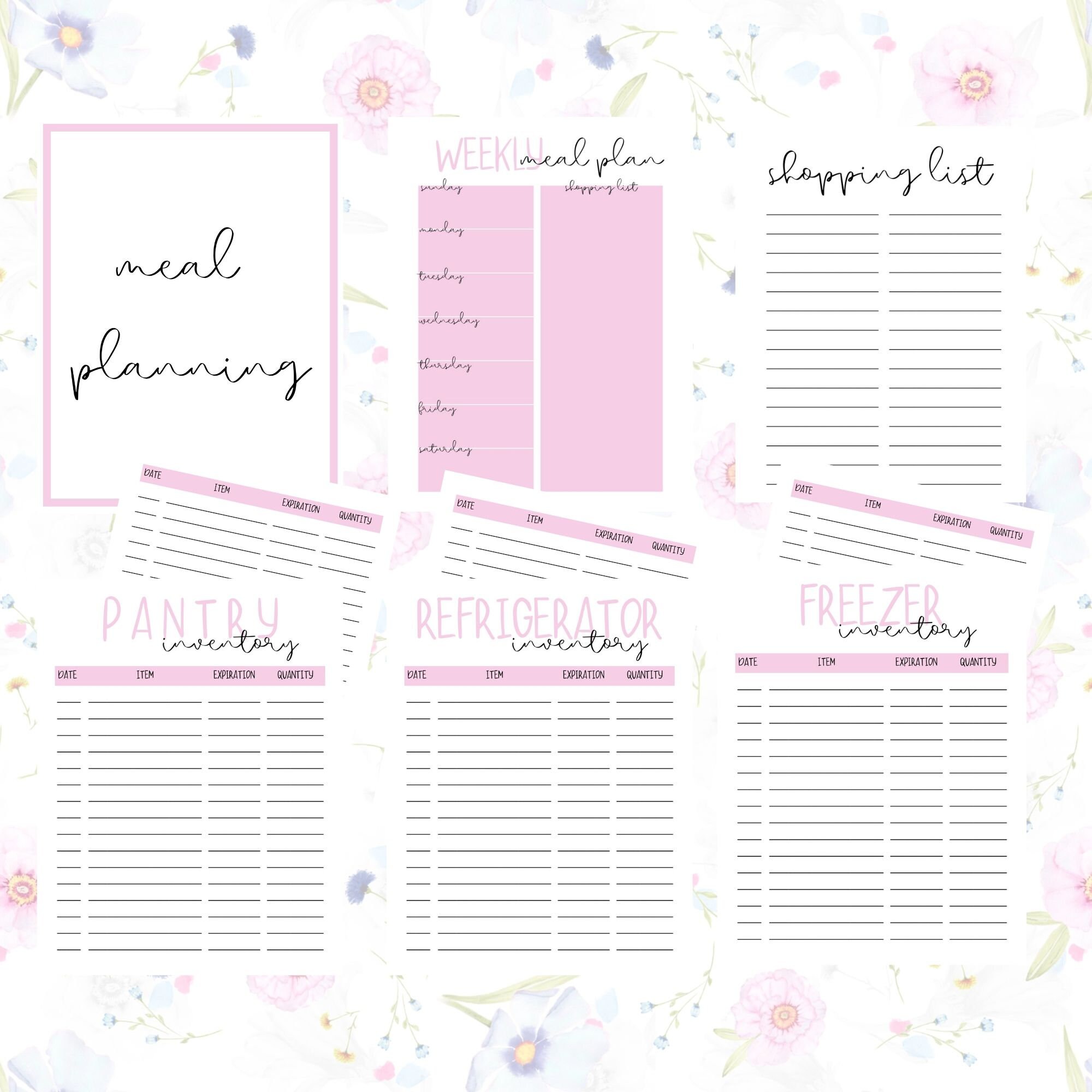 Home Management Binder Printable Home Binder Printable Household