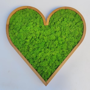 Moss heart