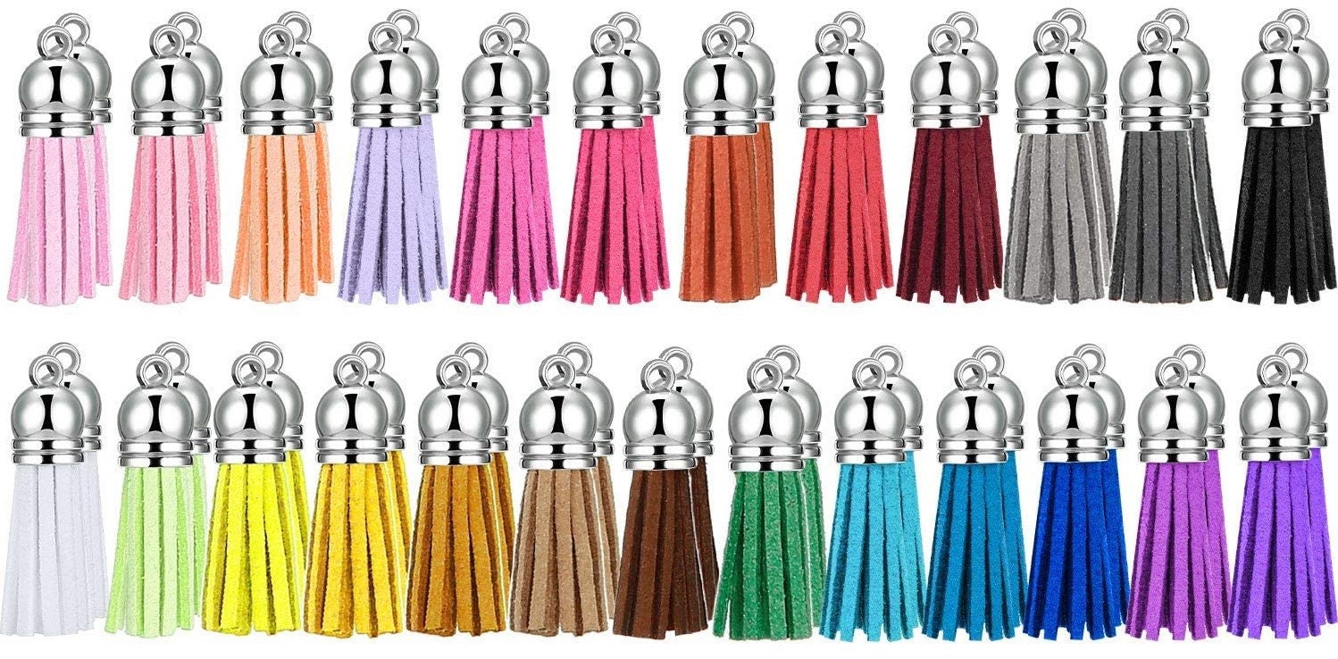 Personalized Glitter Tooth Key Chain with Colorful Tassel Etsy.de