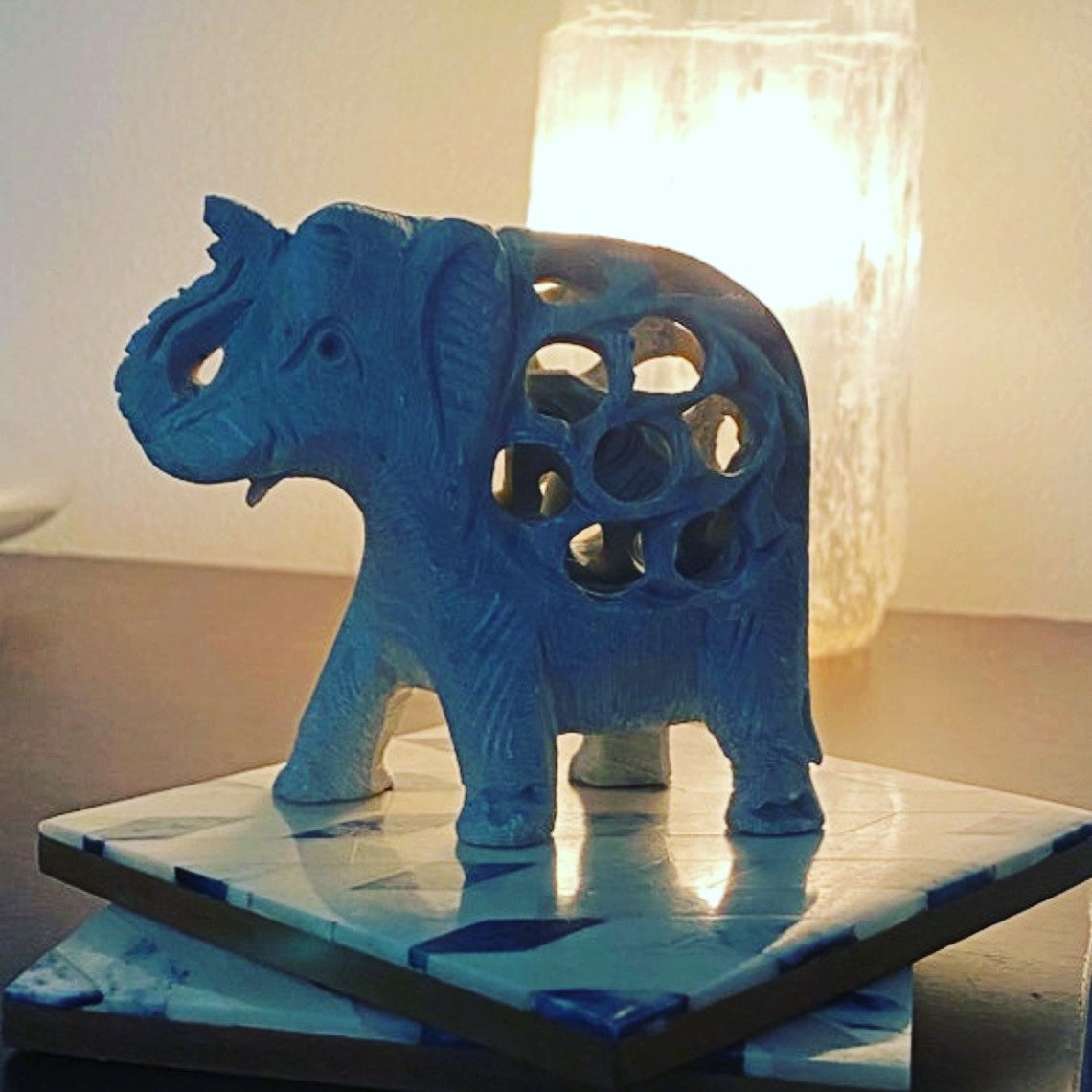 Soapstone Elephant with Baby Elephant Inside Steatite Etsy