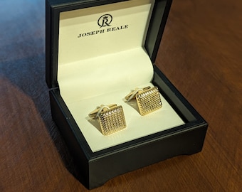 Elegant Cuff Links - Groom & Groomsmen Gifts - Wedding Accessories, Unique Gift for Him