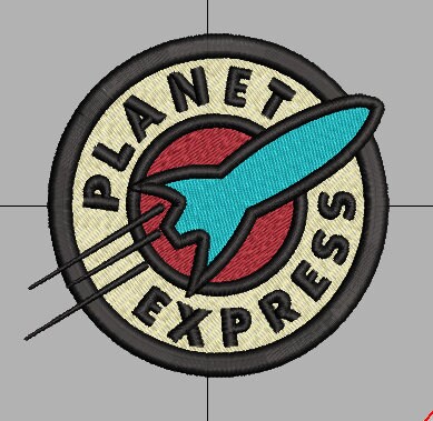 ➤ iron on PATCHES Planet Express | Small and Large Iron on Patch