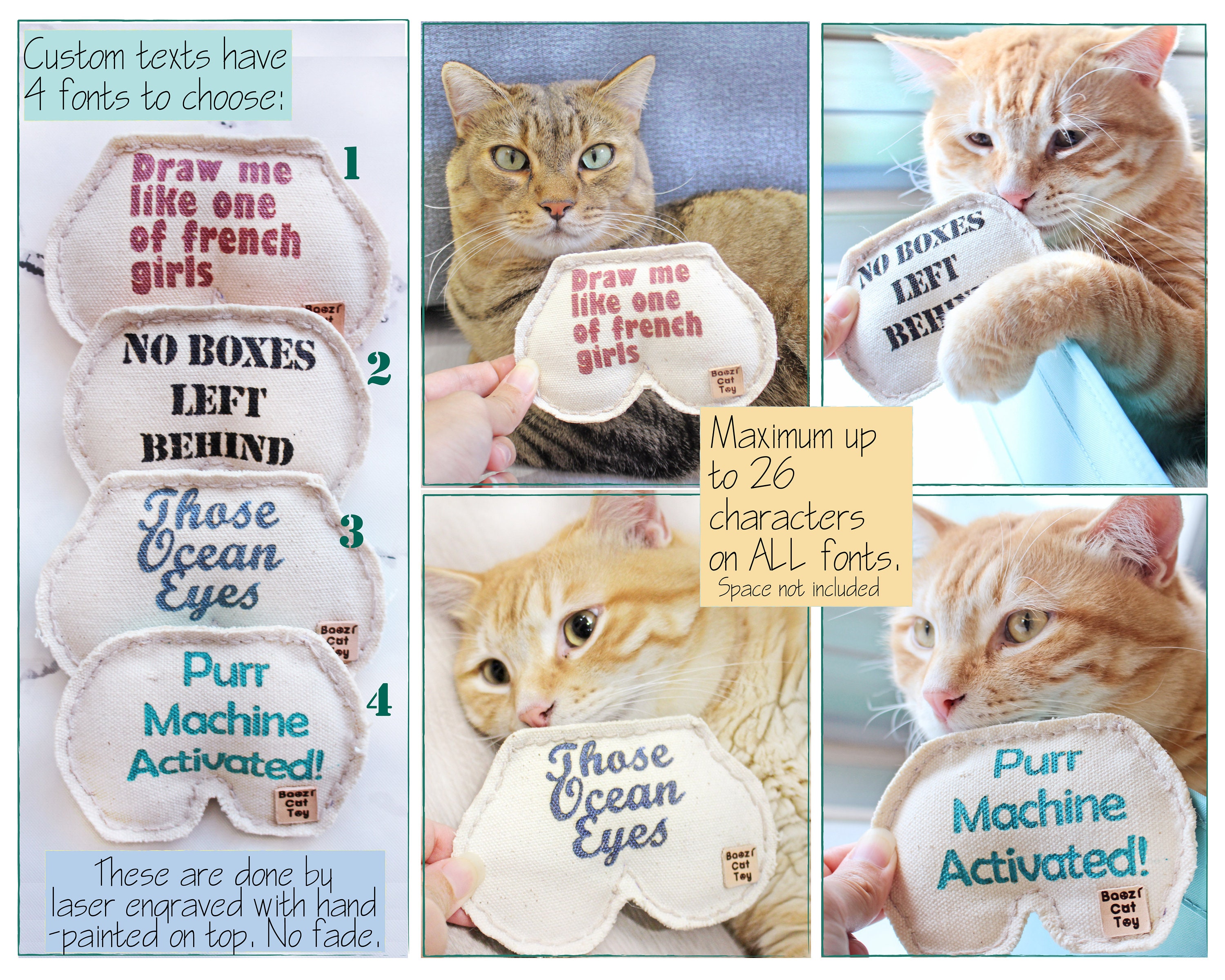 Baguette custom cat toys catnip toys Baguette catnip kicker Etsy