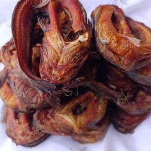10 piezas de bagre seco entero premium. 10 piezas: secado al horno, curado al sol, sin OMG, sin conservantes, sabor auténtico.